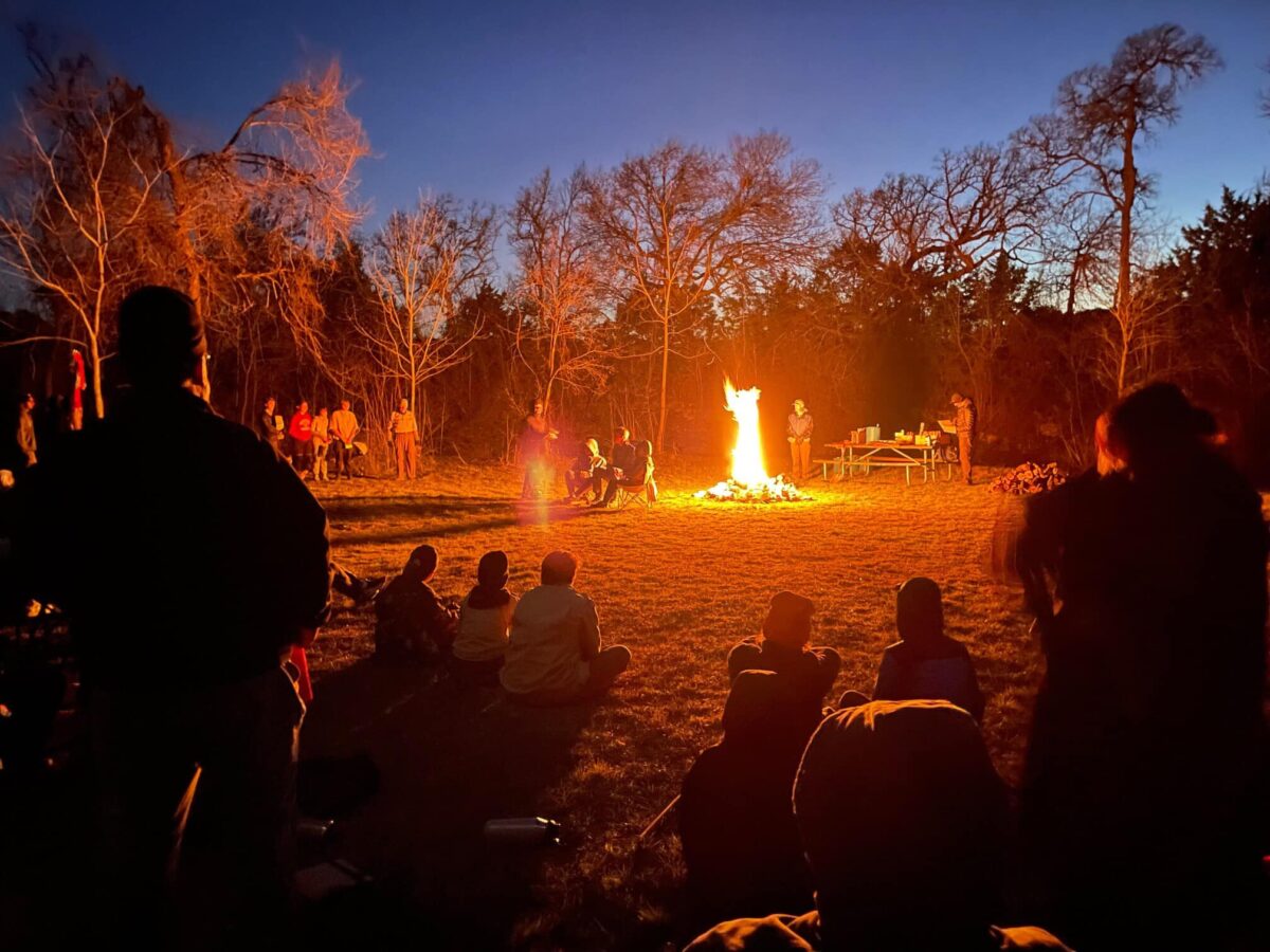 2022 Camporee campfire